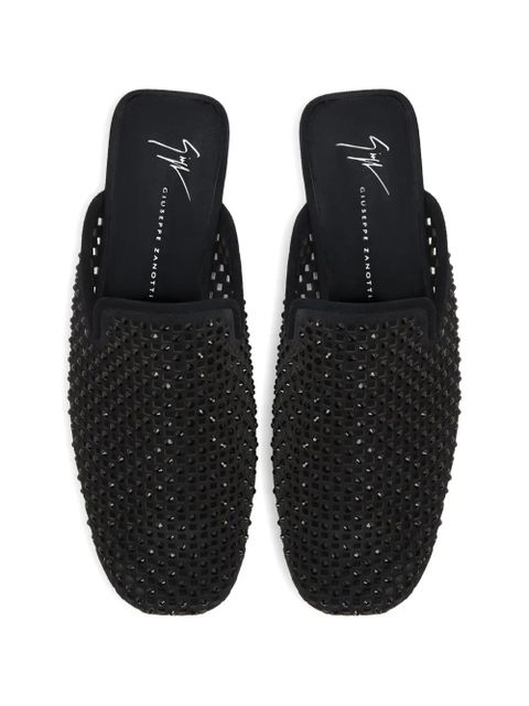 Giuseppe Zanotti Everett slippers - Black