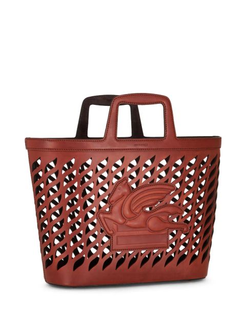 ETRO Pegasus shopping bag - Brown