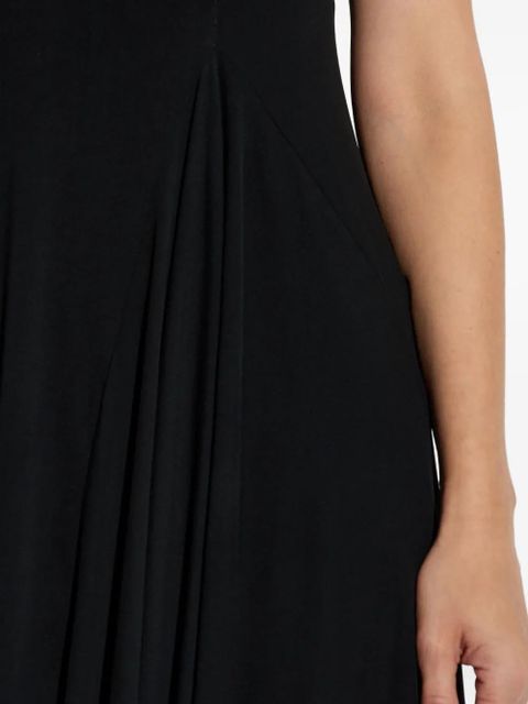 Balenciaga sleeveless pleated maxi dress - Black