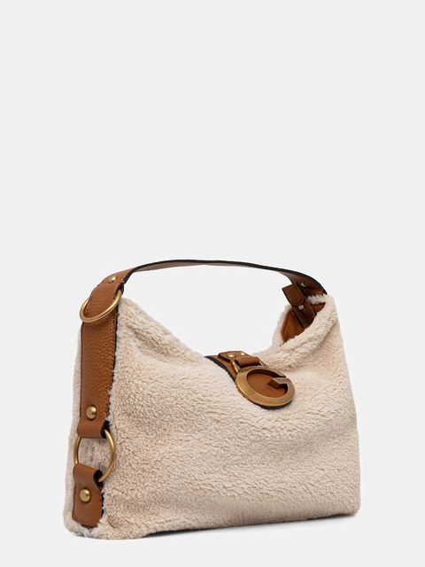 Guess torebka CAMDEN kolor beżowy HWWB93 08180