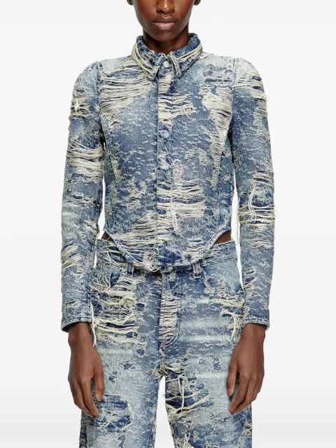 Diesel DE-MADELINE-FSG jacket - Blue