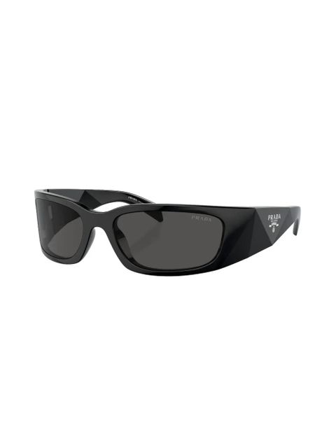 Prada Eyewear Prada PR A14S rectangular frame sunglasses - Black