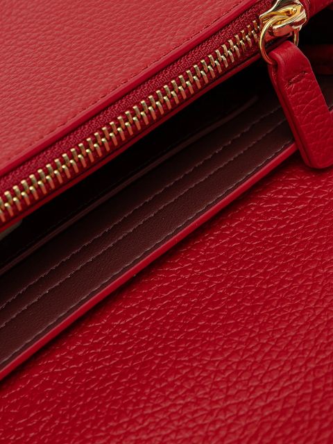 Coccinelle torebka skórzana C-ME LOCK kolor czerwony E1 U4K 12 02 01