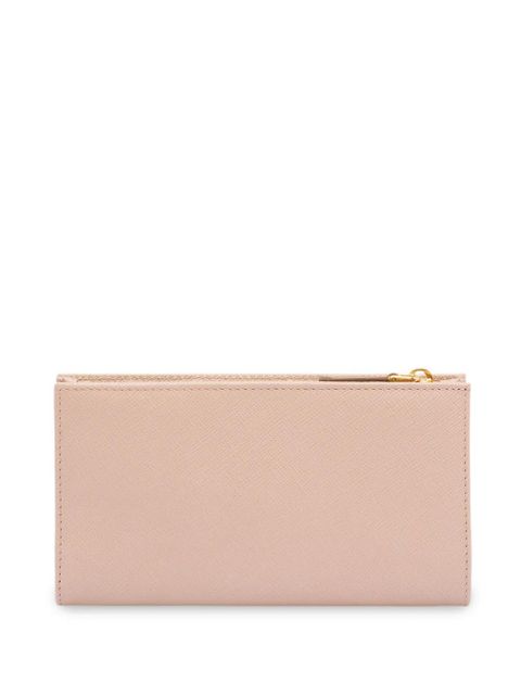 Prada logo plaque wallet - Pink - zdjęcie produktu nr 2