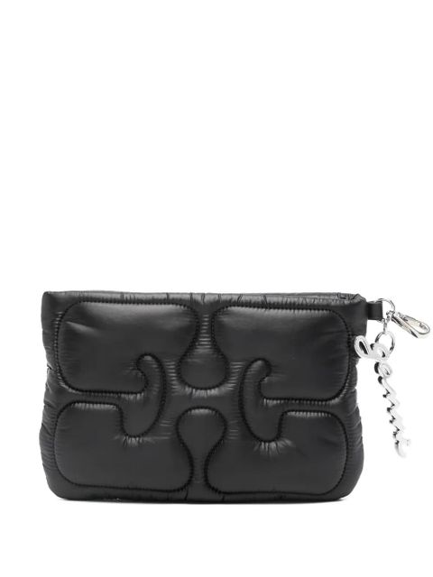GANNI quilted chain purse - Black - zdjęcie produktu nr 1