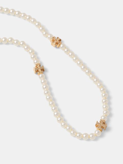 Tory Burch naszyjnik Kira Pearl Necklace - zdjęcie produktu nr 2