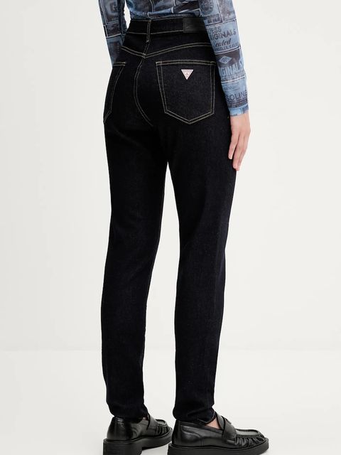 Guess Jeans jeansy damskie kolor granatowy W4BA92 D5CB4 - zdjęcie produktu nr 2