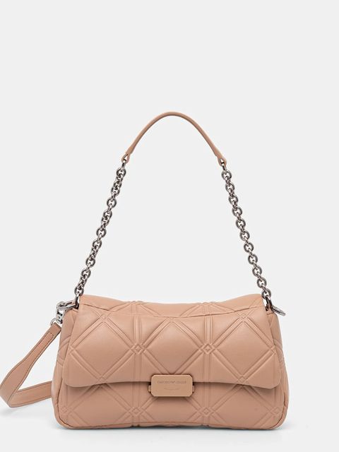 Emporio Armani torebka kolor beżowy EW002644 AF18575 - zdjęcie produktu nr 1