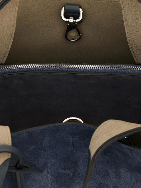 Tod's mini Apa suede tote bag - Blue