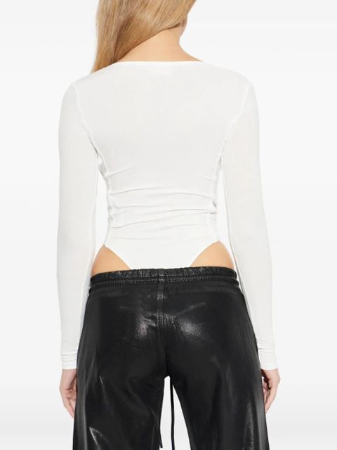 Diesel T-Bodyn long-sleeved bodysuit - White