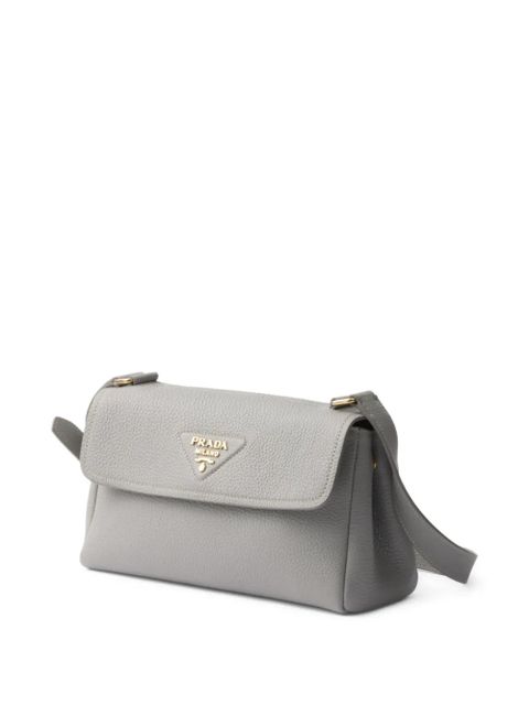 Prada small leather shoulder bag - Grey