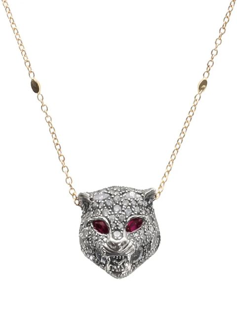 Gucci 18K yellow gold Le Marché des Merveilles necklace - Silver - zdjęcie produktu nr 2