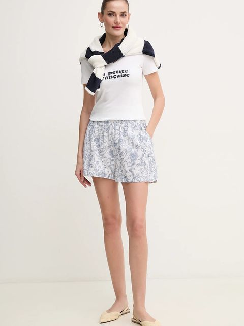 Pepe Jeans szorty lniane DARCY - zdjęcie produktu nr 1