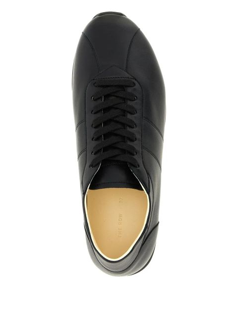 The Row lace-up leather sneakers - Black - zdjęcie produktu nr 2