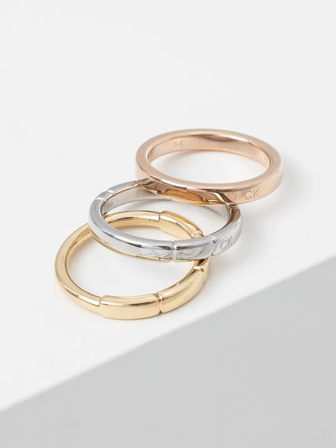 Calvin Klein pierścionki 3-pack 35000458
