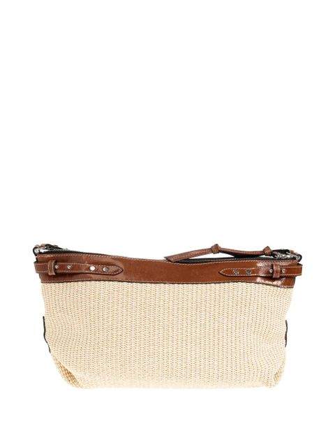 ISABEL MARANT woven leather tote bag - Neutrals
