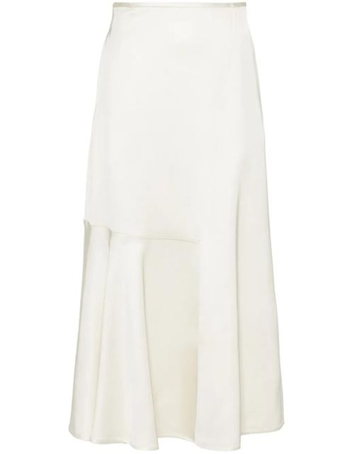 Jil Sander high-waisted panelled midi skirt - Neutrals - zdjęcie produktu nr 1
