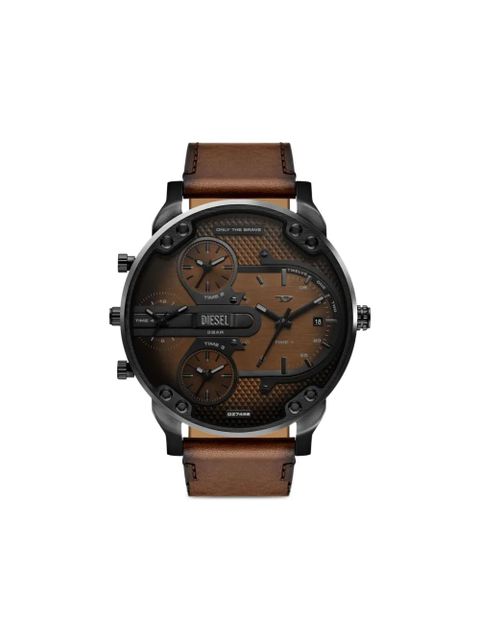 Diesel Timeframes 39mm - Brown - zdjęcie produktu nr 1