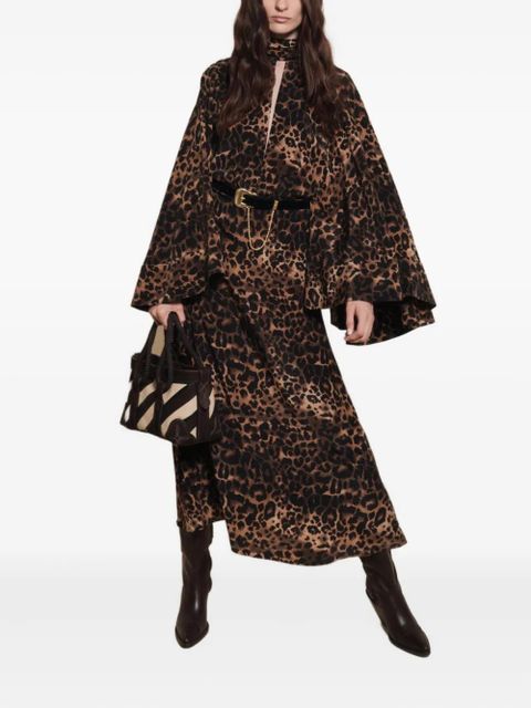 Johanna Ortiz Post Treasured open-back midi dress - Brown - zdjęcie produktu nr 2