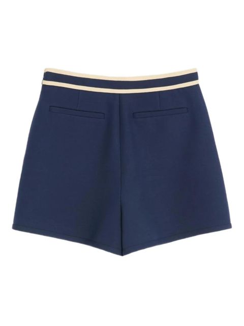 Valentino Garavani contrasting-panel shorts - Blue