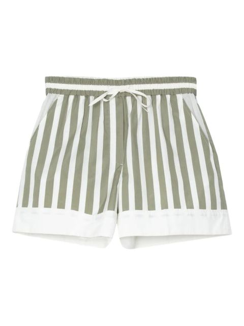 3.1 Phillip Lim striped drawstring shorts - Green - zdjęcie produktu nr 1