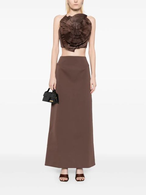 Acler Kingsford top - Brown