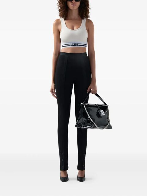 GCDS button detail trousers - Black - zdjęcie produktu nr 1