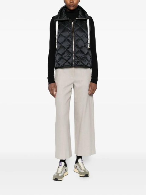 Max Mara quilted zip-fastening vest - Black - zdjęcie produktu nr 2
