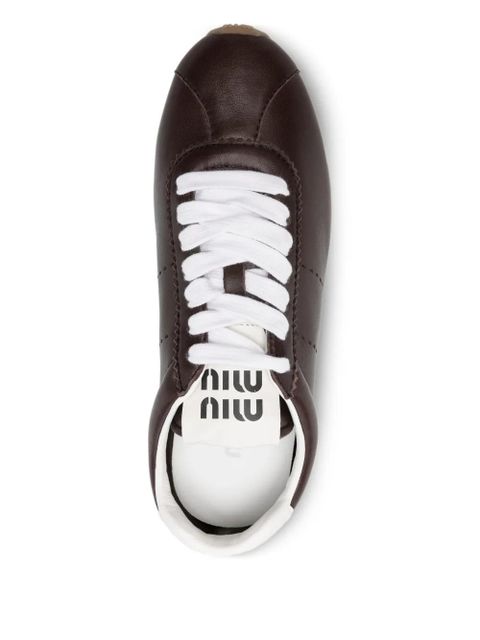 Miu Miu Plume sneakers - Brown