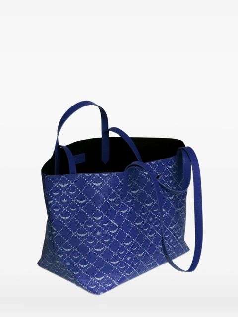 Zadig&Voltaire Z XL monogram tote bag - Blue