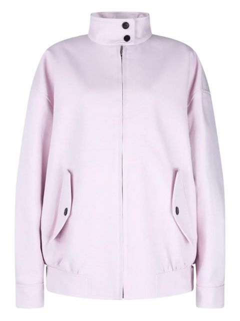Gucci zip-fastening high-neck bomber jacket - Pink - zdjęcie produktu nr 1