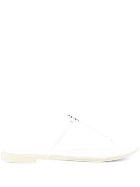 Tory Burch Mini Miller slides - White - zdjęcie produktu nr 1