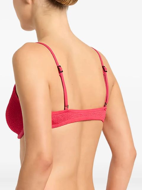 Bond-eye Nora Balconette bikini top - Pink