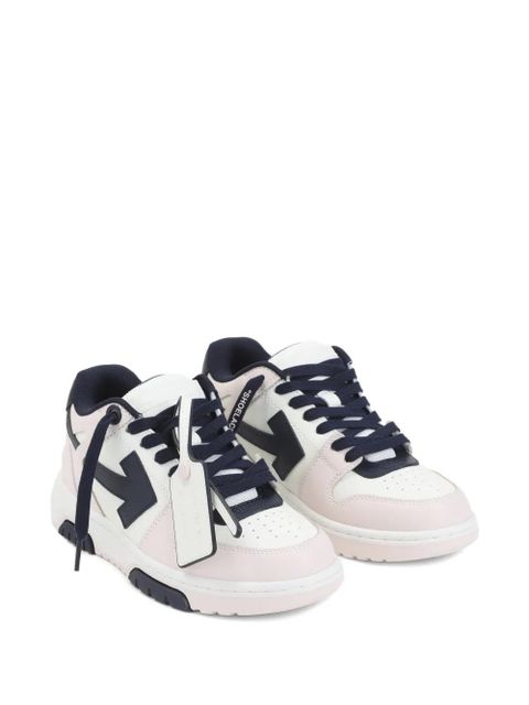 Off-White Out Of Office arrow-logo leather sneakers - Pink - zdjęcie produktu nr 2