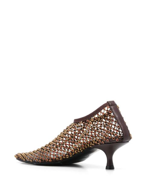 Christopher Esber 50mm Minette pumps - Brown