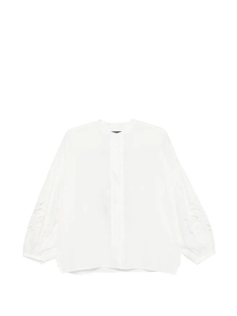 Weekend Max Mara Destro floral-embroidered shirt - White - zdjęcie produktu nr 1
