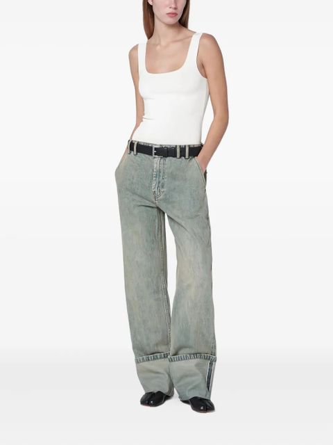 ENTIRE STUDIOS square-neck top - White - zdjęcie produktu nr 2