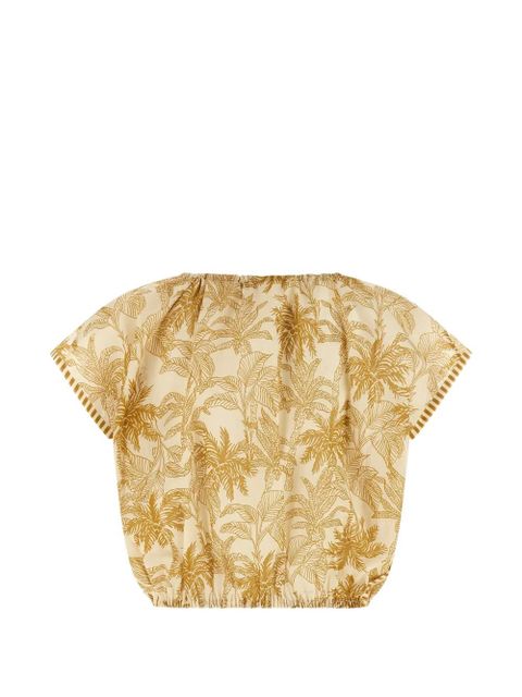 ERES Crocodile patterned top - Neutrals - zdjęcie produktu nr 2