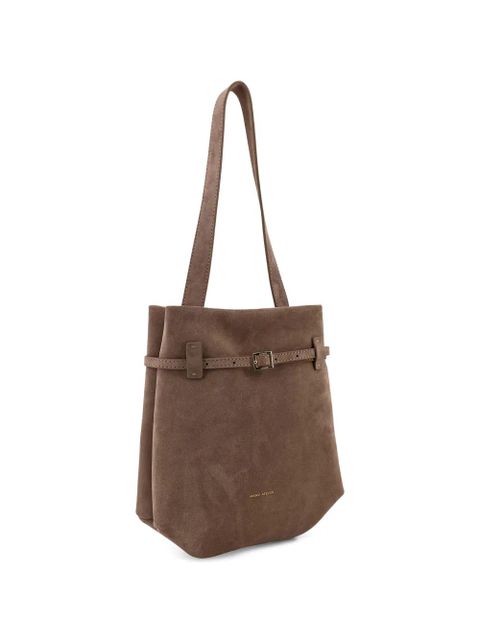 Manu Atelier mini Du Jour tote bag - Brown - zdjęcie produktu nr 2