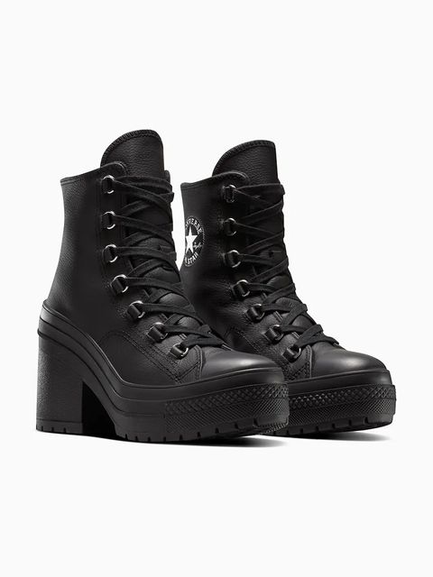 Converse trampki Chuck 70 De Luxe Heel kolor czarny na słupku A15514C