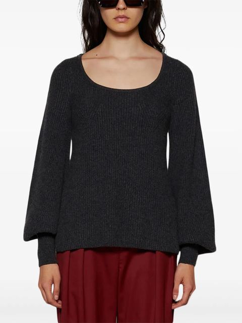 LouLou de Saison ribbed-knit jumper - Grey - zdjęcie produktu nr 2