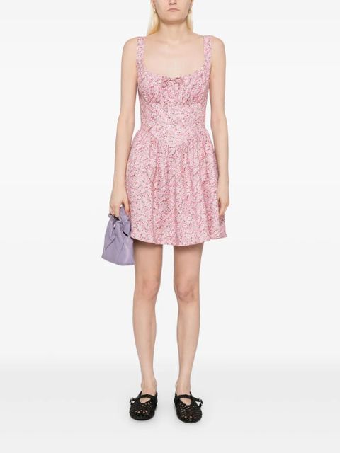 Reformation Daria linen dress - Pink - zdjęcie produktu nr 2
