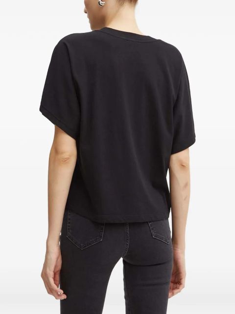 PINKO logo-embellished T-shirt - Black