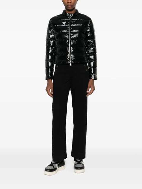Moncler Papillon shiny padded jacket - Black - zdjęcie produktu nr 2