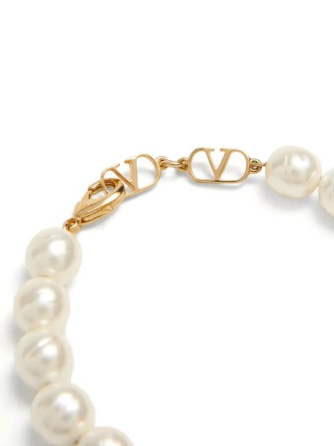 Valentino Garavani Coeur Royal bracelet - Neutrals
