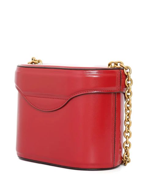 Valentino Garavani V-logo chain mini bag - Red - zdjęcie produktu nr 2