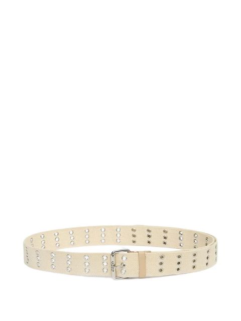 ISABEL MARANT Fatsa eyelet-embellishment belt - Neutrals - zdjęcie produktu nr 1