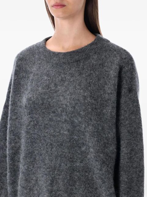 American Vintage Vitow round-neck wool sweater - Grey - zdjęcie produktu nr 2