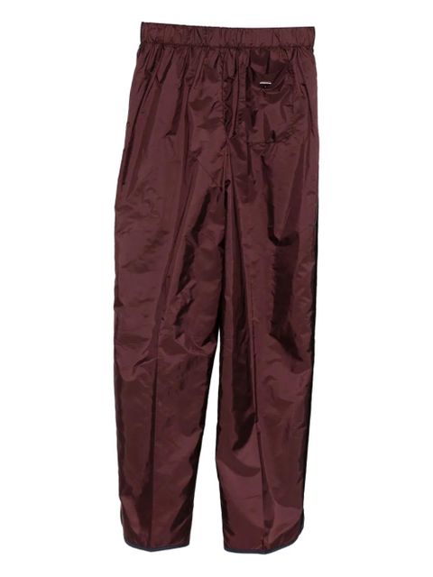 Prada Re-Nylon elasticated-waist trousers - Brown - zdjęcie produktu nr 2