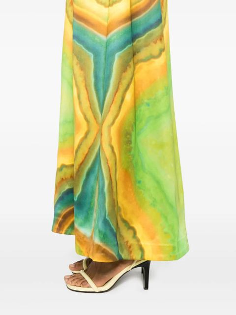 ALEMAIS Iris gown - Green